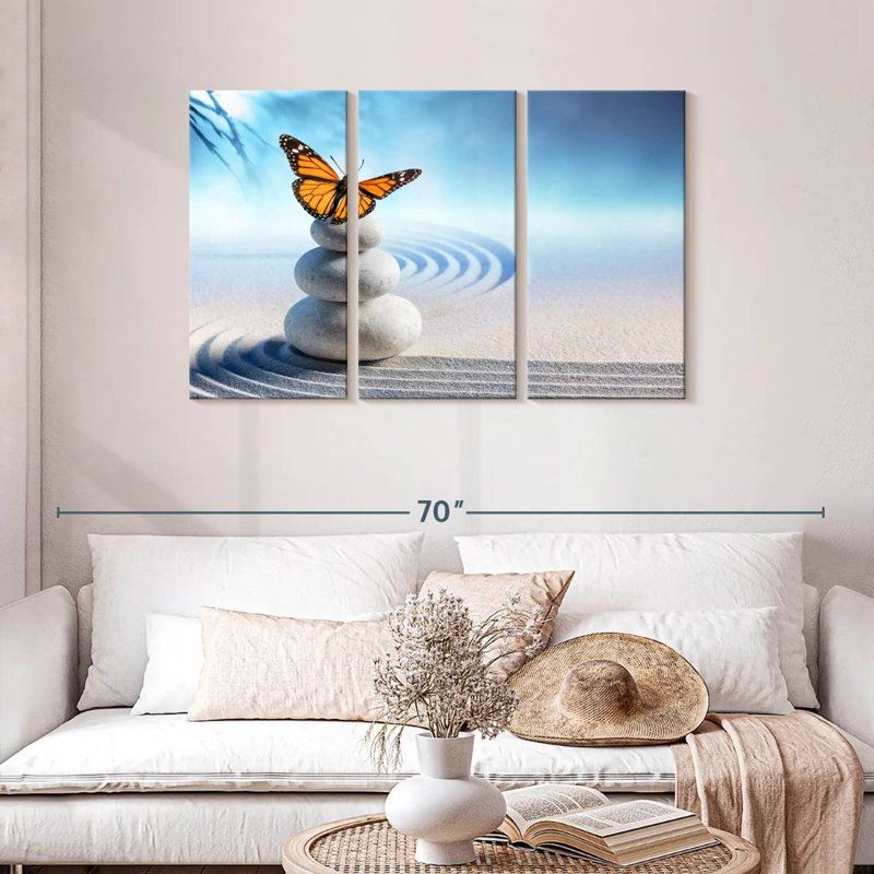 Butterfly Serenity, 28" H x 45" W