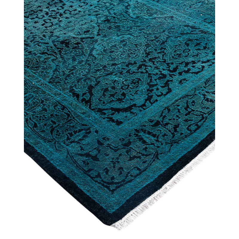 Overyed One-of-a-Kind Runner 2'7" X 19'9" Hand Knotted Area Rug