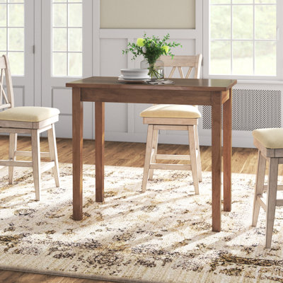 Hershman Solid Wood Base Dining Table