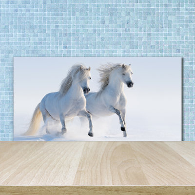 Maynerd 50cm W x 100cm L Glass Peel and Stick Panel