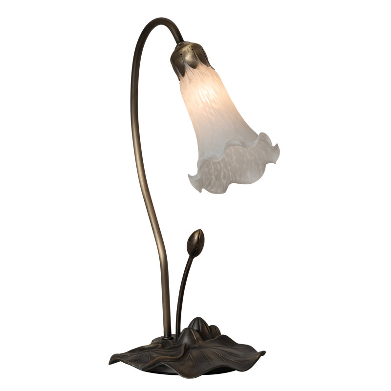 Nedra Arched Table Lamp Set, White