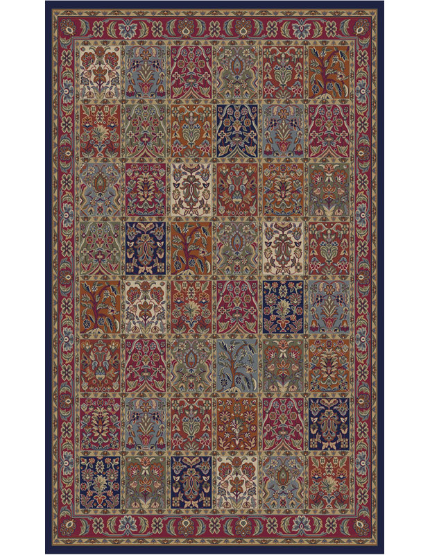 Edmont Oriental Indoor Rug, Rectangle 9'3" x 12'6"