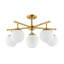 Bathesda Iron Semi Flush Mount-618806947