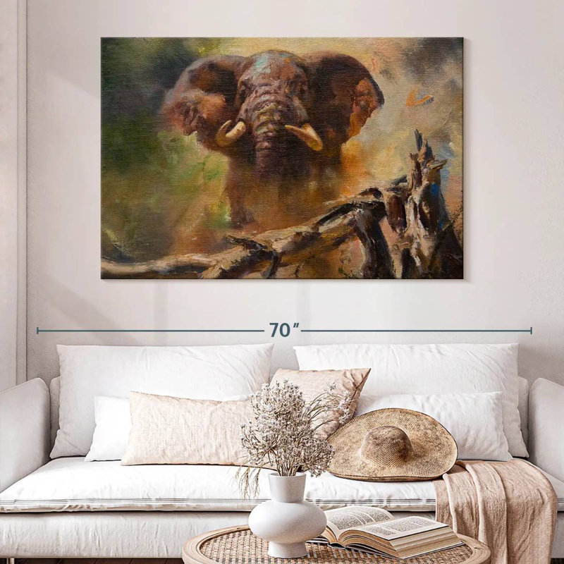 Brampt Elephant's Dream, 34" H x 51" W