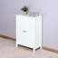 Armoire de rangement pour salle de bain avec tablette réglable à double porte