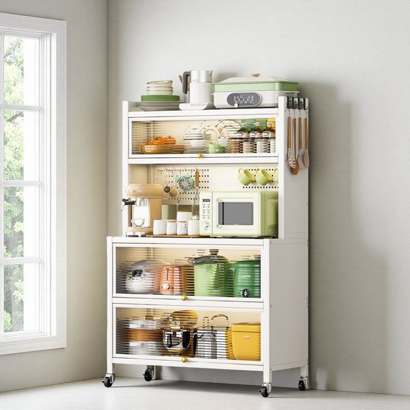 Armoire de rangement verticale Riggs, Blanc