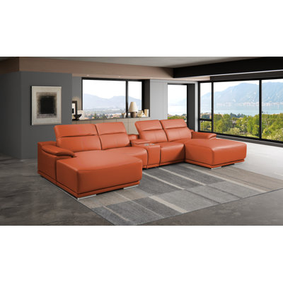 Canapé modulaire 5 pièces DivanItalia Camel