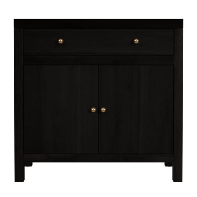 Celine 2-Door Solid Wood Accent Cabinet