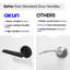 Halo Privacy Door Lever Modern Concealed Design For (Bed & Bath) – Sleek Minimalist Style in Matte Black-114645519