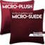 Microsuede Outdoor Reversible Throw Pillow-49570595-49570594-49570575