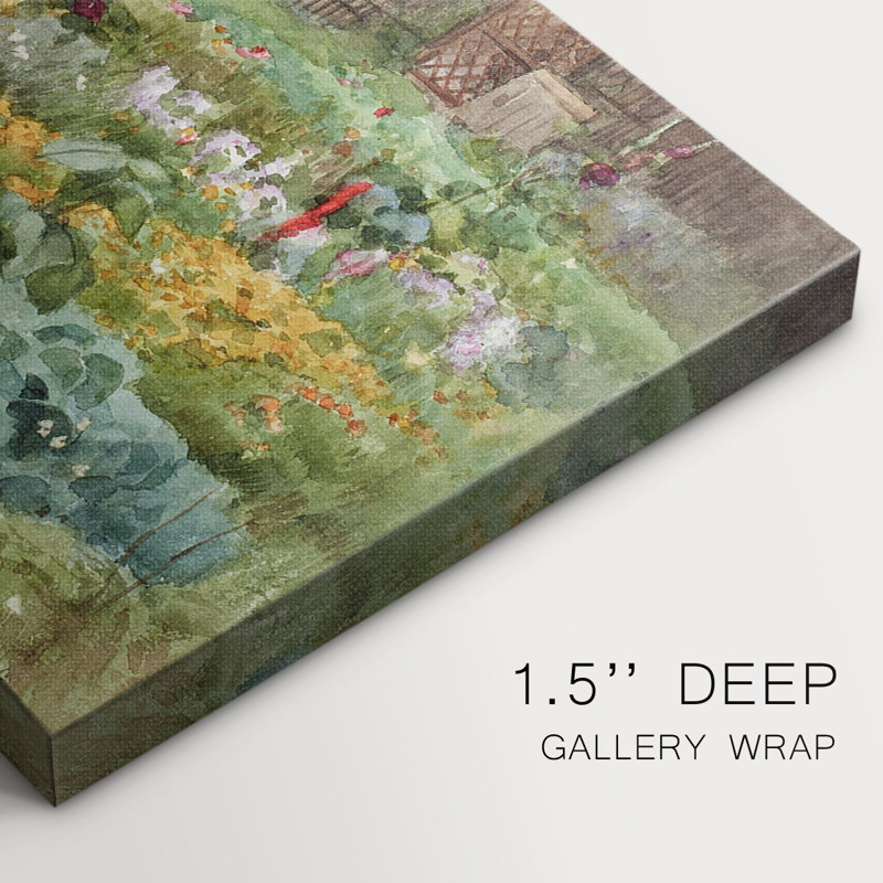 Série paysage - DCCCLX III - Toile tendue avec châssis - Prêt à être accroché, H 16 po x l 32 po
