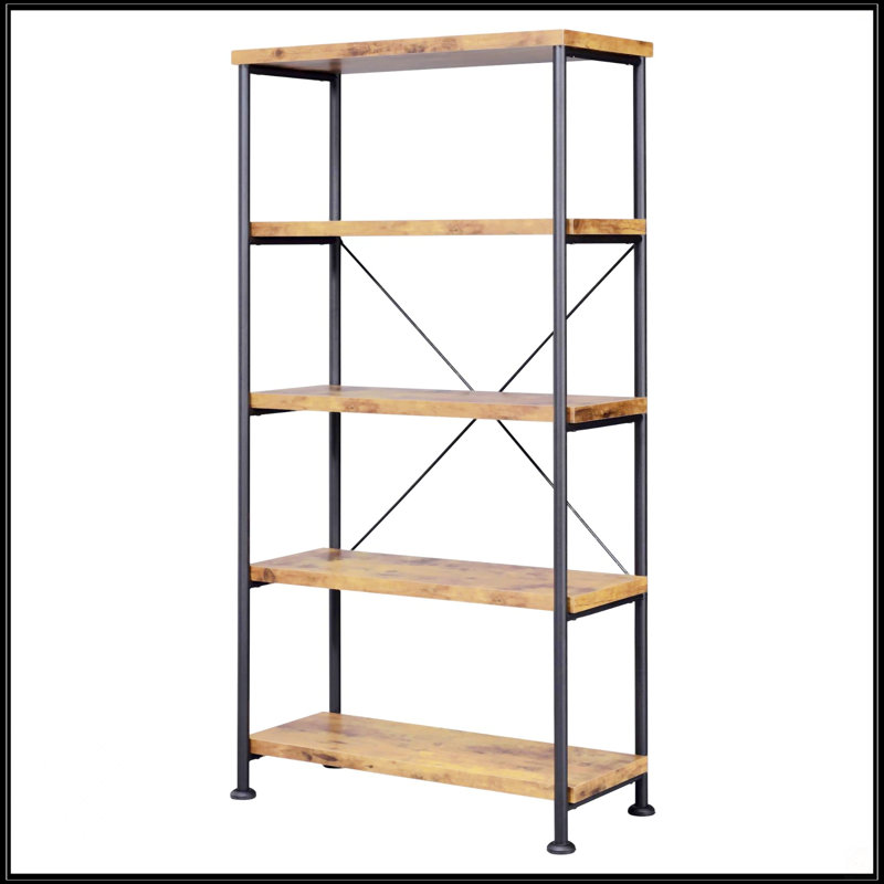 4-Shelf Bookcase, Brown