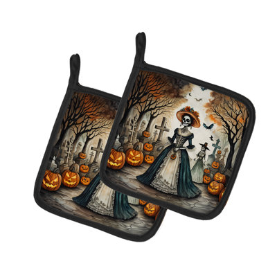 Paire de supports à casserole La Catrina