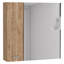 Armoire à portes doubles 23 "Medecine, quatre tablettes intérieures, pin-1429522706