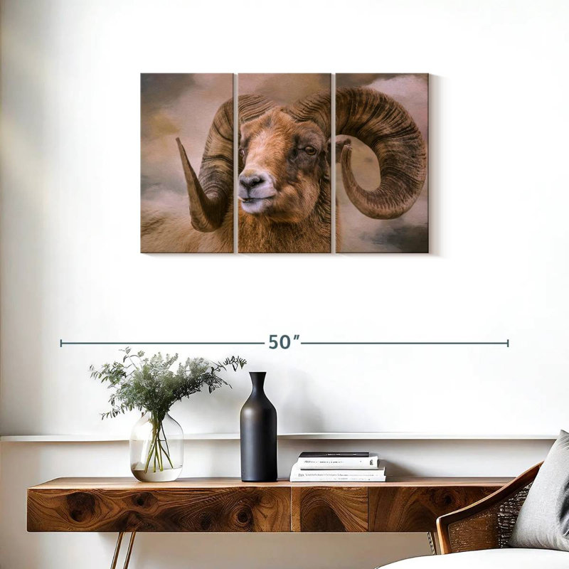 Brampt Mountain Dweller, 20" H x 33" W