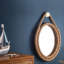 Southbridge Wicker Circle Mirror