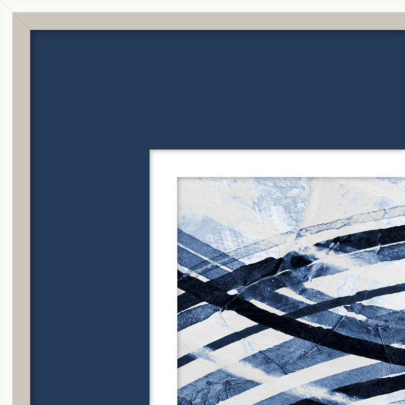 Reproduction d’art sur papier concentrique Indigo I-photo
