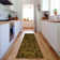 Premium Machine Washable Cerrito AMF564 Chocolate Rug