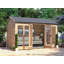 Dunster House Summerhouse 3.6m x 2.4m Reverse Apex Roof, Fully Pressure Treated, RagePanda Modular