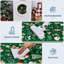 Tapis de Noël extra large de 3 m x 4 m, lavable, antidérapant, à poils courts, pliable, résistant aux taches et doux, idéal pour le salon et la chambre.-168915744-168915752