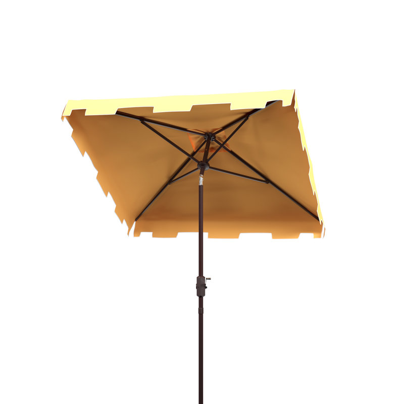 Parasol de marché carré 7,5 pi Towerside, Jaune