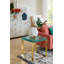 Lever Glass End Table