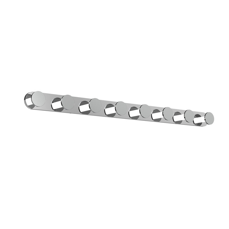 Edna 8 - Light LED Bath Bar, Chrome