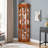 Corner Curio Cabinet With 5 Shelves And Lighting System(E26 Light Bulb Not Included)