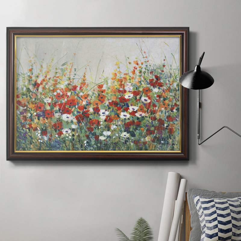 Toile de qualité supérieure Garden In Bloom II - prête à être accrochée, H 24 po x l 36 po x P 2,5 po