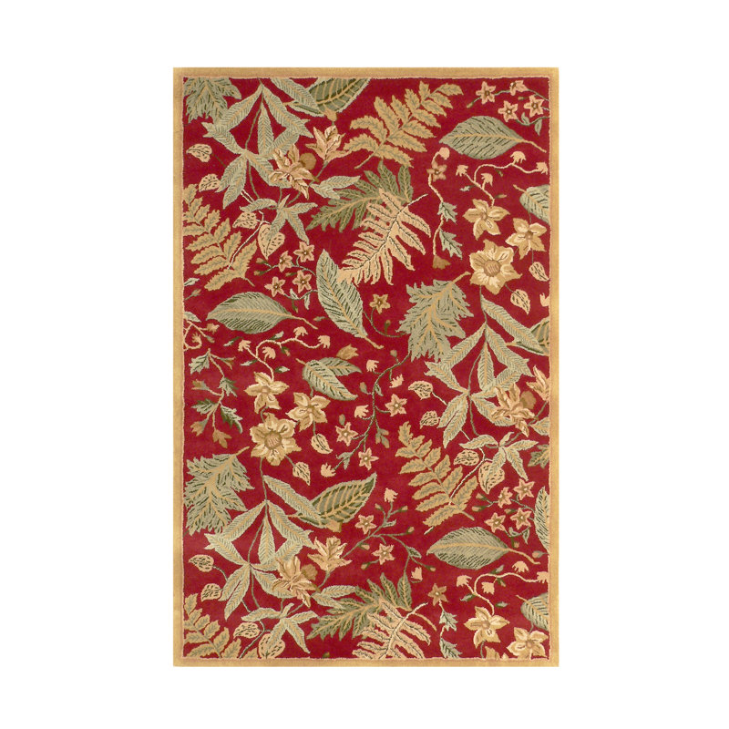 Juliet Wool Floral Indoor Rug, Rectangle 8' x 11'