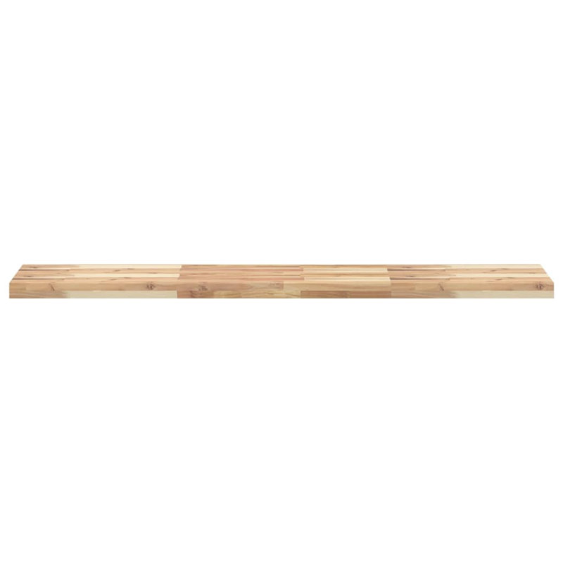 Alderic Solid Wood Floating Shelf, 4cm H x 140cm W x 30cm