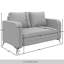 Causeuse en velours Belmont-120132865