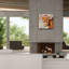  «Brown Cow» par Silvia Vassileva, art mural sur toile, 26 po x 26 po-739473328