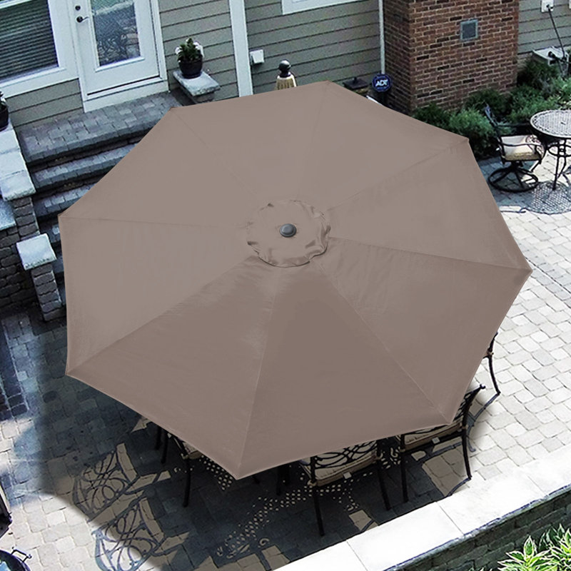 Parasol de marché 9 pi balceta, Taupe