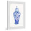 Blue Vase - Single Picture Frame Painting-1671605592