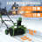 23" Corded Snow Blower with LED Lights, 24.6FT Throw Distance for Driveway & Walkway