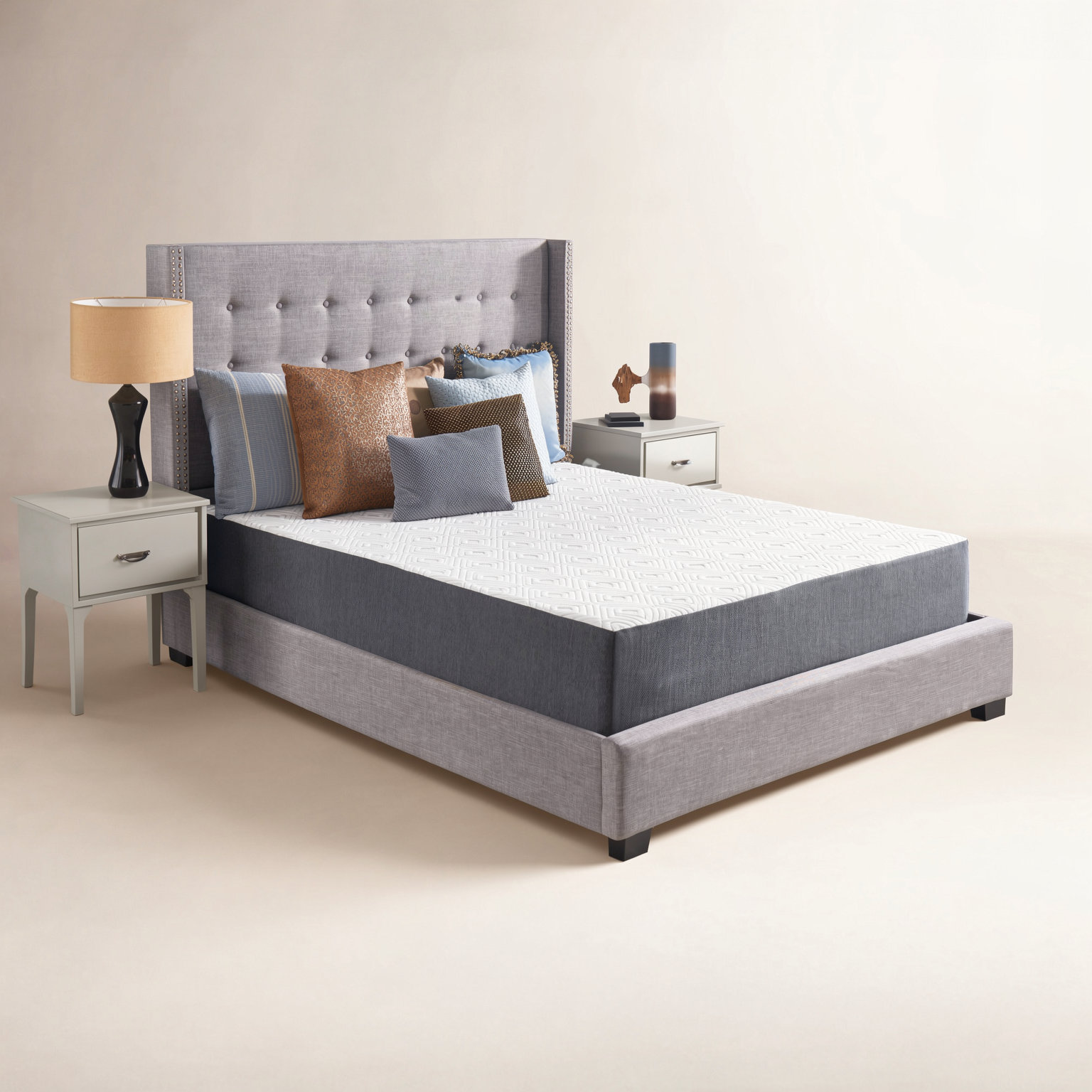 SealyCool 10" Medium Memory Foam Mattress, Full