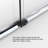 Celesta 60'' - W x 72'' H Bypass Door Semi-Frameless Shower Door with-14170852-17243220