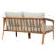 Causeuse d'extérieur en bois d'acacia Westin