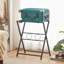 Petit bureau pliable pour les petits espaces, poste de travail d'écriture de table d'ordinateur multifonctionnel pour le bureau à domicile, aucun assemblage requis pour économiser de l'espace