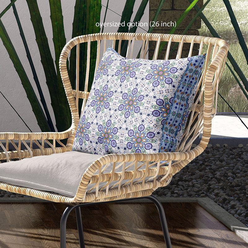 Reversible Throw Pillow, 20" x 20" 
