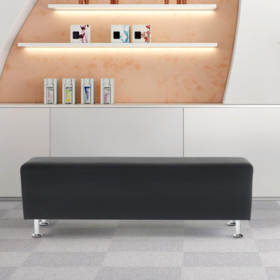 53.9" Waiting Room Bench Seating Office Benches