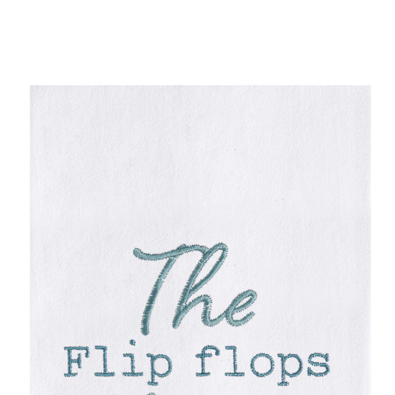 Serviette suspendue Flip Flops