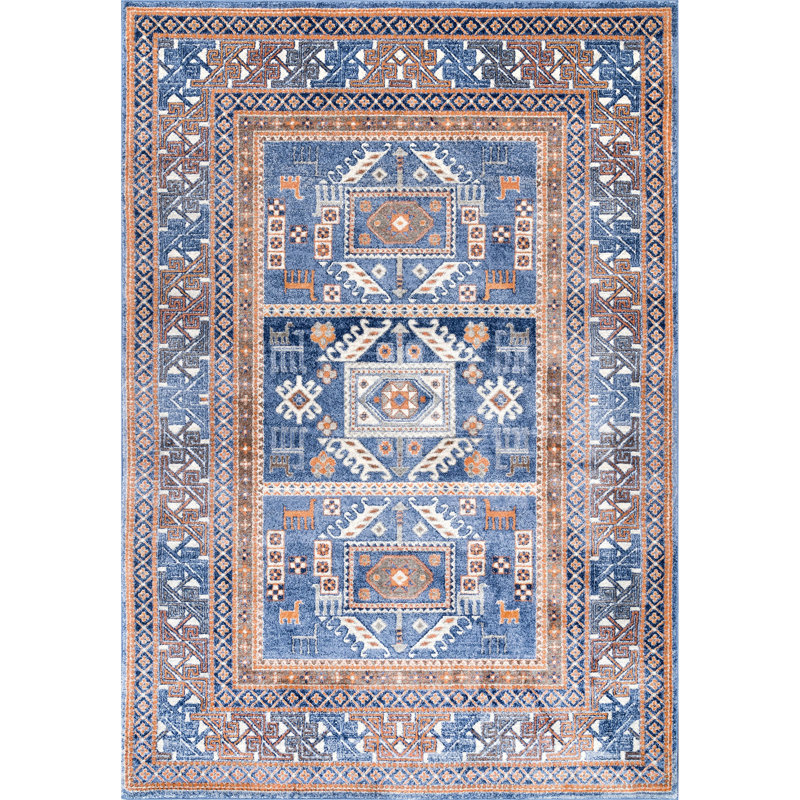 Wachtel Oriental Indoor Rug, Rectangle 2'6" x 6'