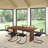 Acacia Solid Wood Dining Table-454230308