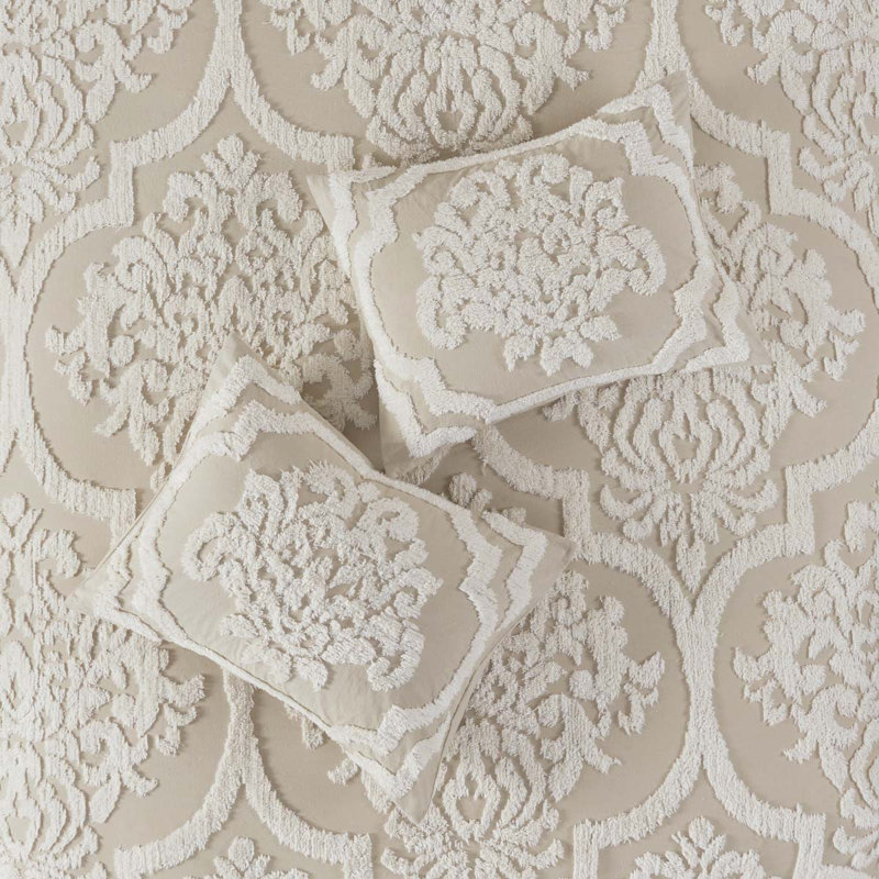 Bedding Sets, King Comforter + 2 King Pillow Shams, Taupe