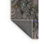 Tapis vert olive/gris à motifs-1388754655