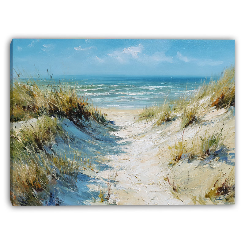 Art mural sur toile Coastal Dunes Escape