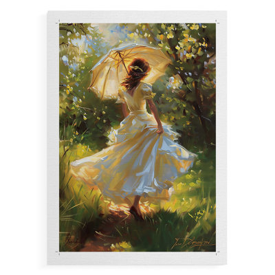 «WOMEN Series DCCDVII», reproduction sur toile de qualité supérieure seulement - non encadrée - prête à être accrochée