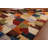 One-of-a-Kind 6'11" x 10' New Age Rectangle Wool Area Rug in Beige and Orange